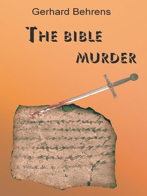 cover image of The Bible Murder